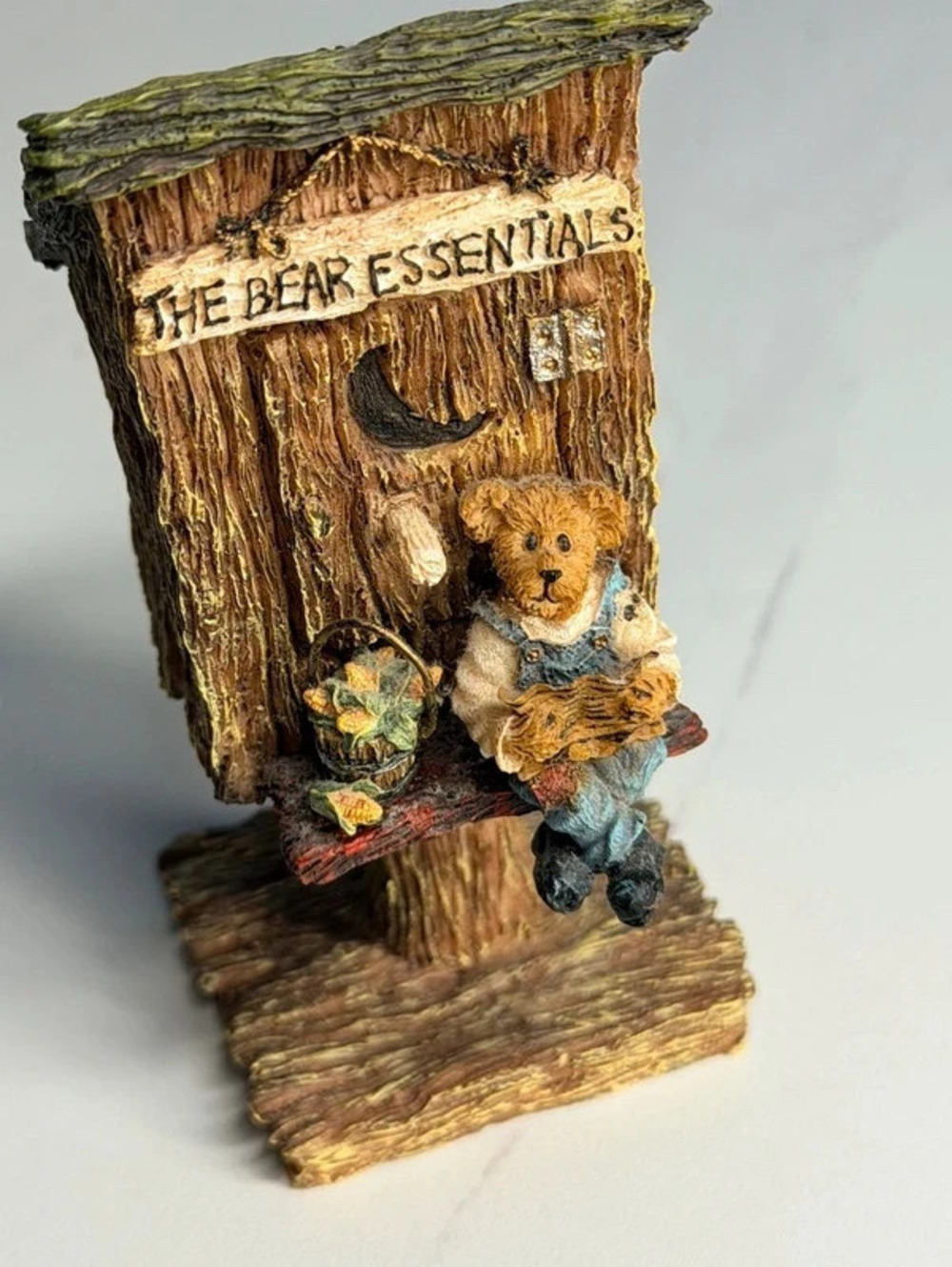 Boyds Bears The Bear Essentials Resin Figurine TBC 2002-Rare No box 031